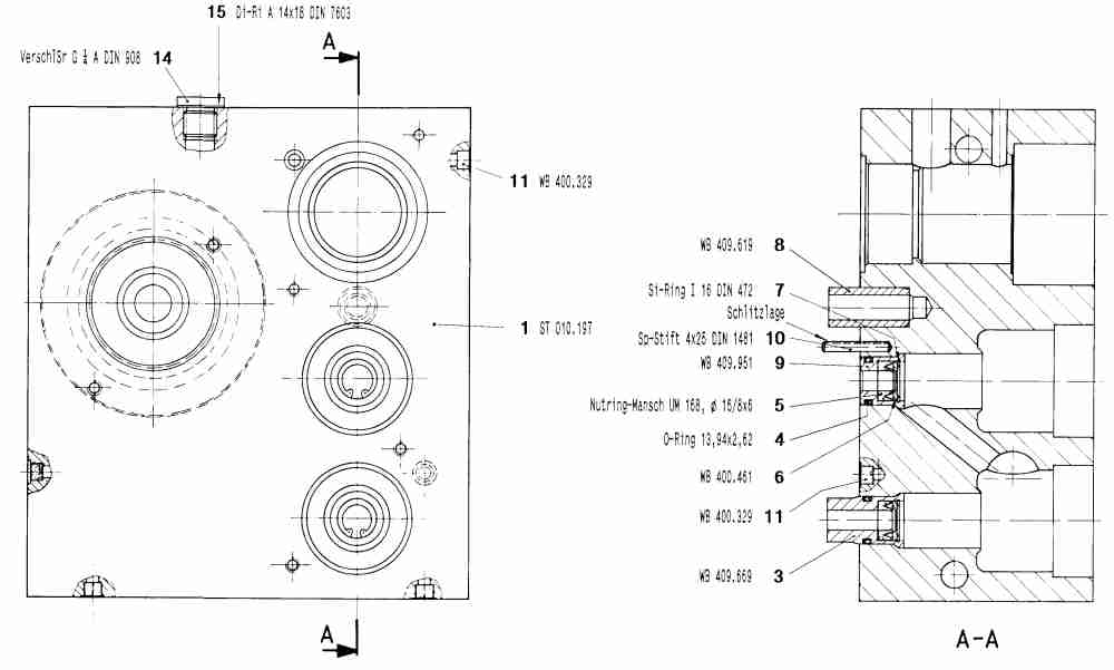 housing pre-assembly ST 201 317-U